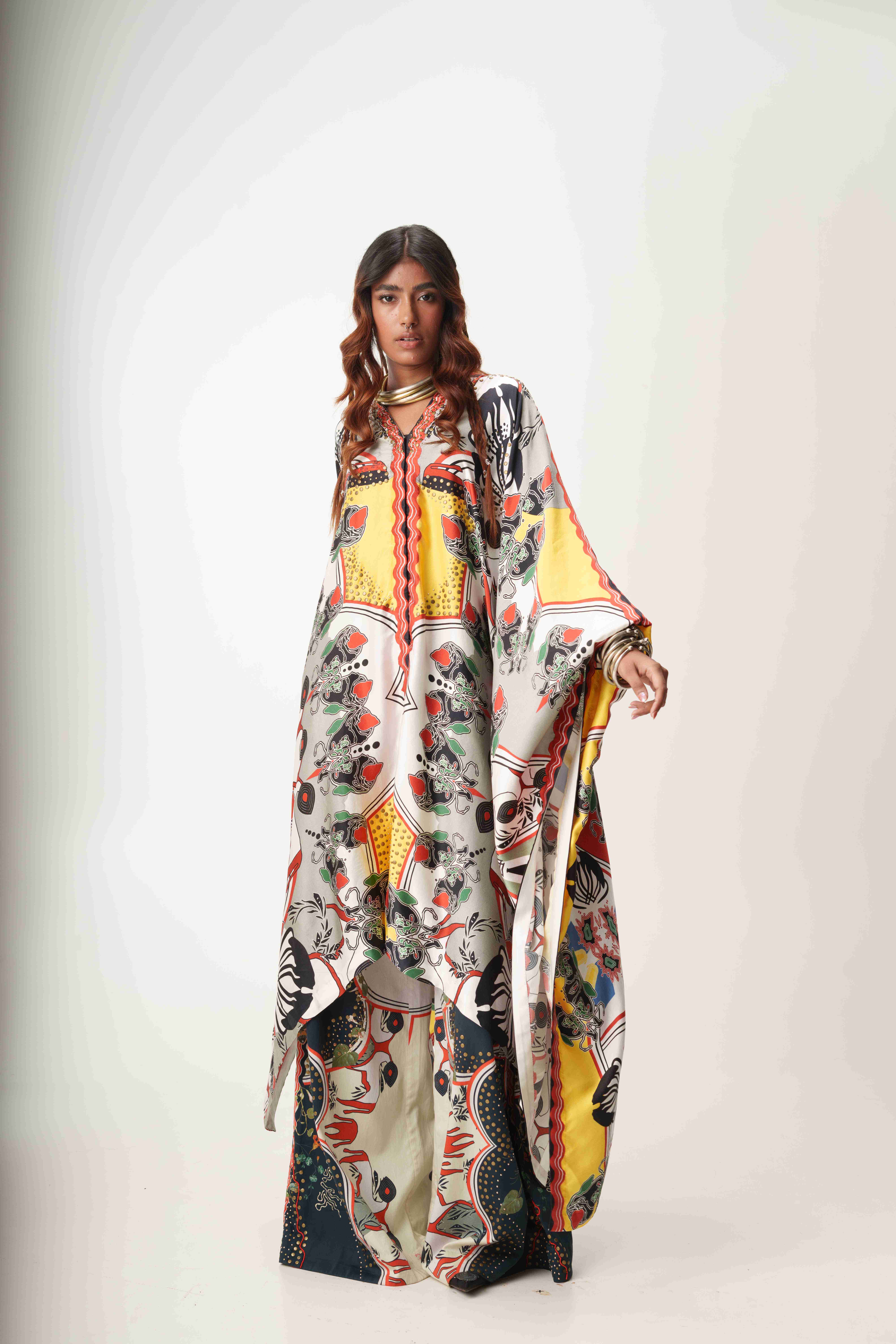 Cape Shirt with Trouser