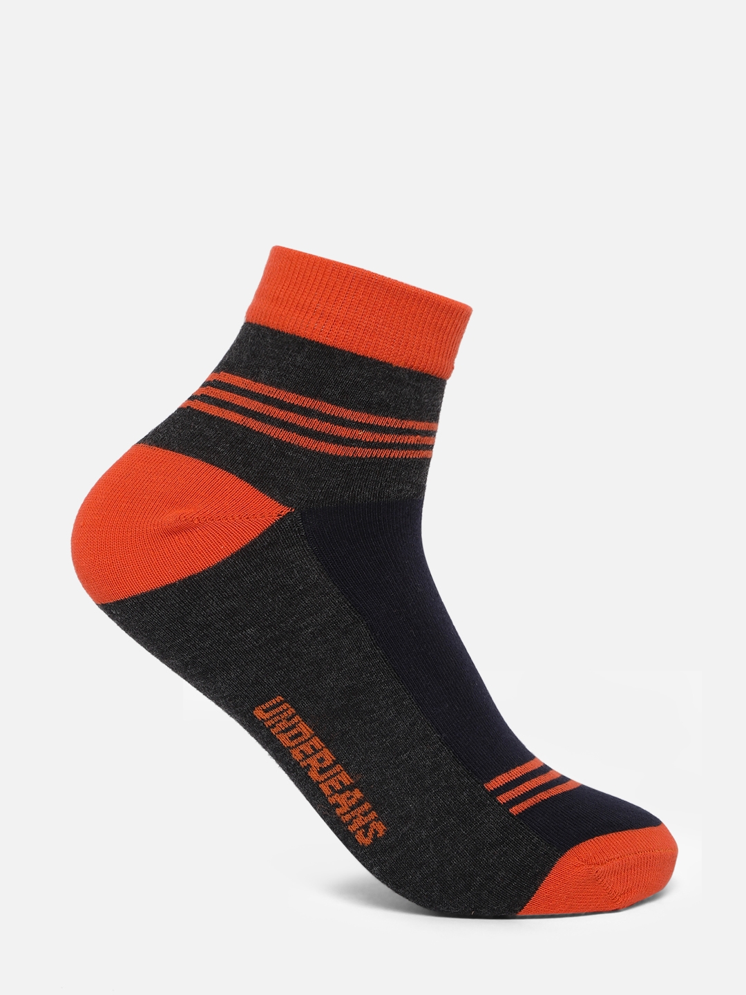 spykar | Underjeans Men Assorted Ankle length (Non terry) Socks Pack of 2 1