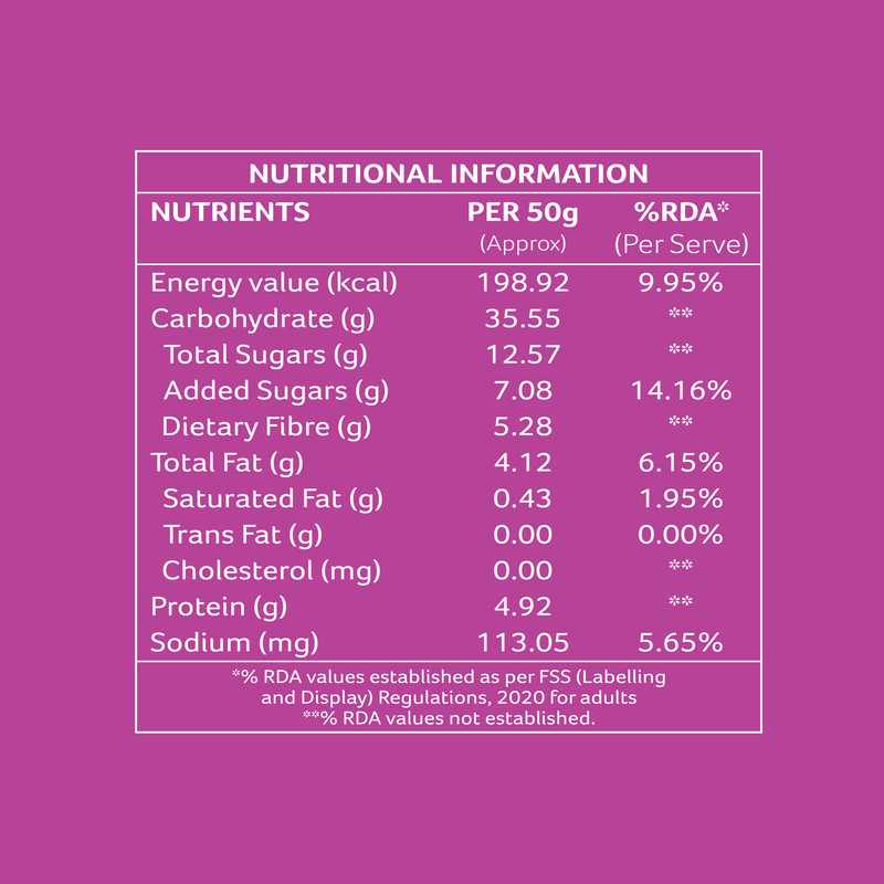GAIA | Sport Fruit & Nut Granola Bar | Pack of 12