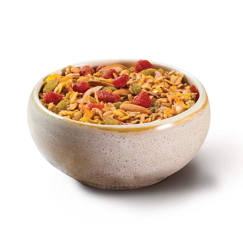 GAIA | Crunchy Muesli - Strawberry 1 KG jar | Pack of 2
