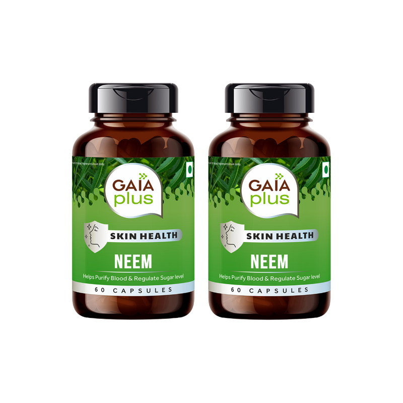 GAIA | Neem Capsules - 60s - Pack of 2