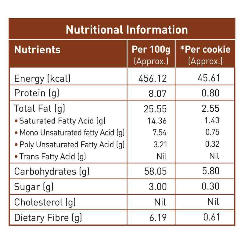 GAIA | Dark Choco Chip Cookies 200g | Pack of 2