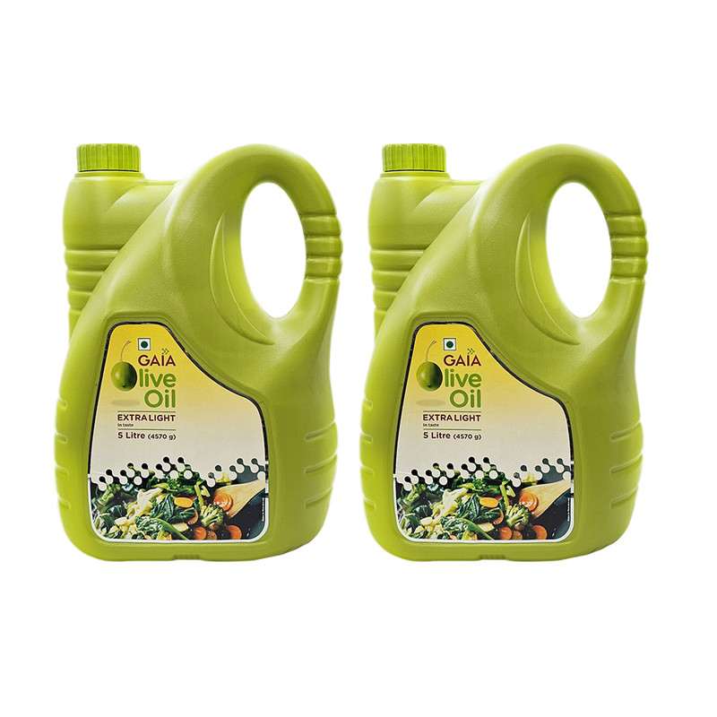 GAIA | Extra light olive oil - 5L | Pack of 2