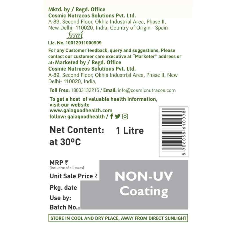 GAIA | Olive Oil Extra Lite 1 LTR | Pack of 2