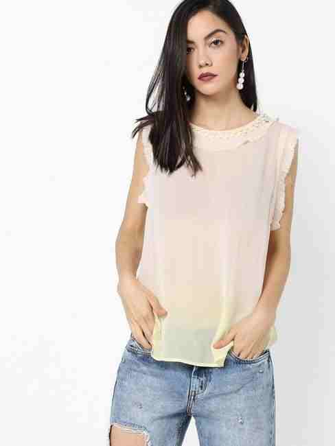 GAS | Women's regular fit round neck sleeveless Smoothie Top