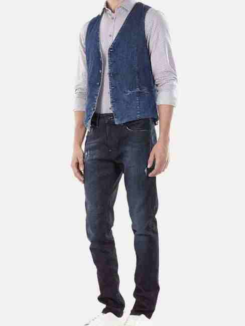 Denim Blue Reversible Jacket