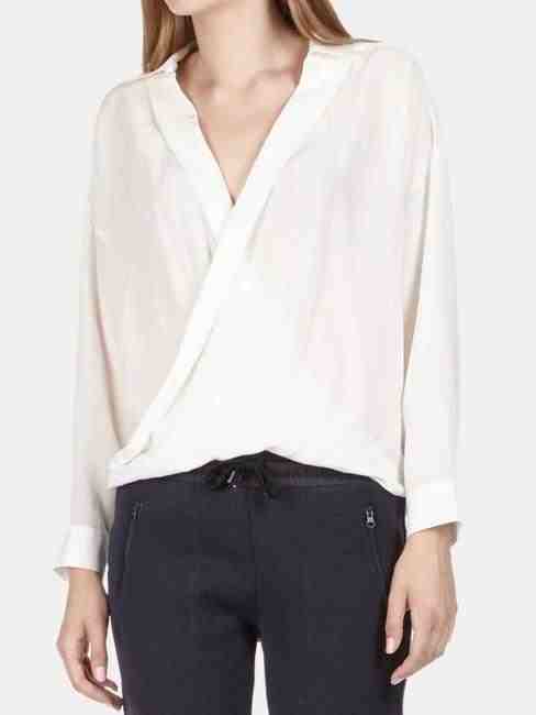 GAS | White Solid Casual Shirt