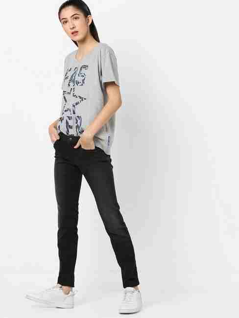 Sheyla Low-Rise Skinny Jeans