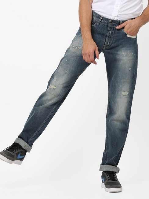 GAS | Morrison Relaxed Fit Distressed Jeans