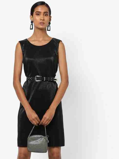 GAS | Regular Fit Round Neck Sleeveless Liber Dress