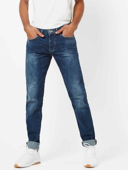 GAS | Mid-Wash Low-Rise Jeans