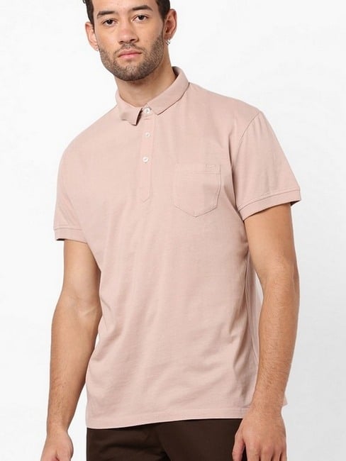 GAS | Zed Slim Fit Polo T-shirt with Ribbed Hems