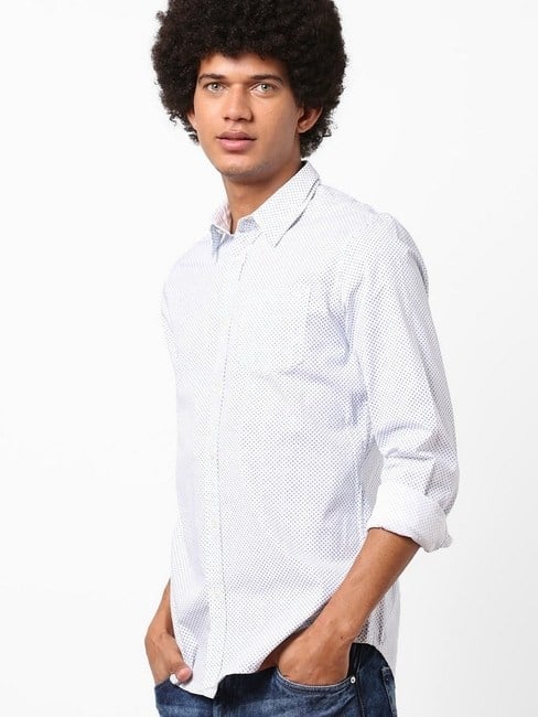 GAS | Flix SS Printed Slim Fit Shirt