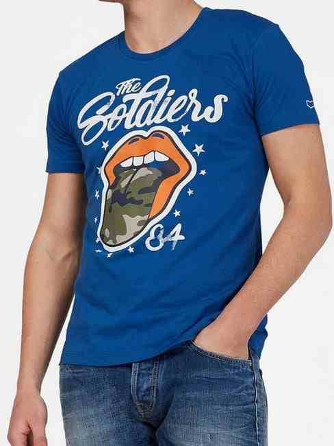 GAS | Graphic Print Crew-Neck T-shirt