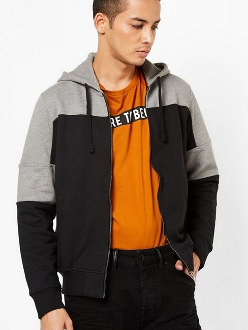 GAS | Colourblock Hooded Sweatshirt
