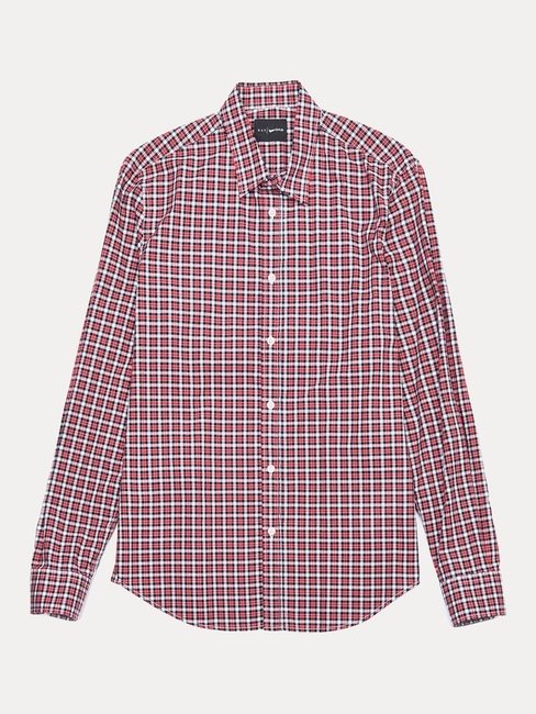 GAS | Red Checked Casual Shirt