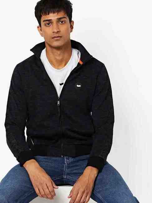 GAS | Men's Klesti solid blue sweatshirt