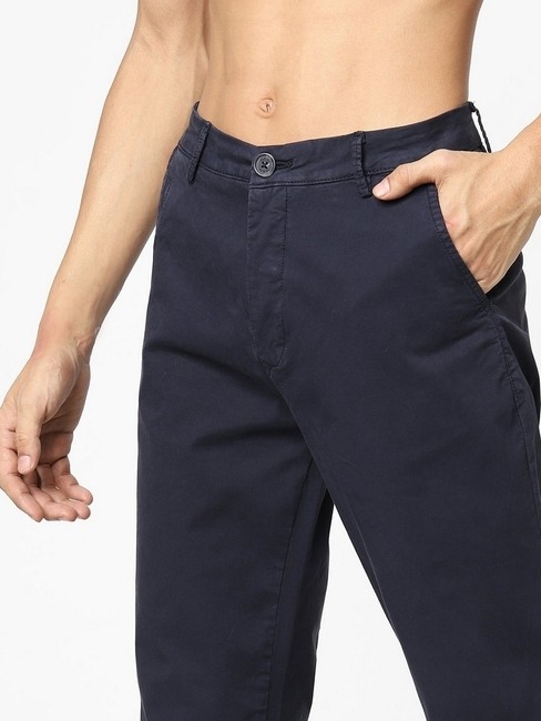 Sadeck Flat-Front Slim Fit Trousers