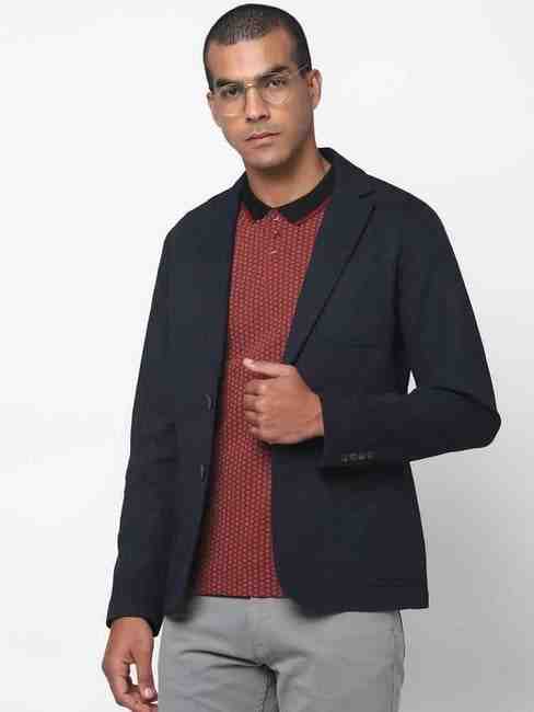 GAS | Button-Front Jacket with Notched Lapel