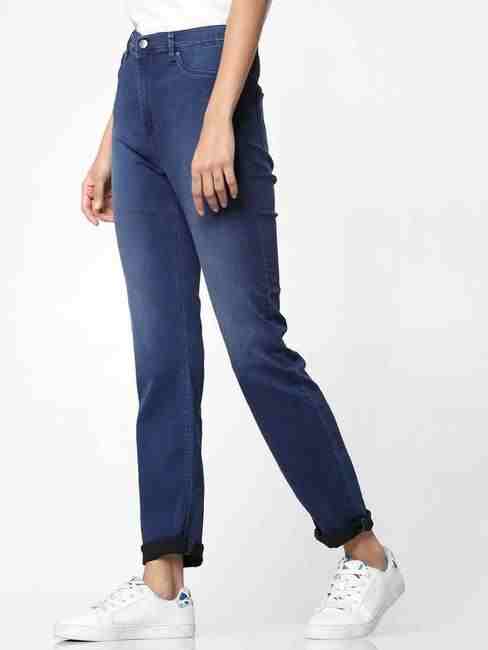 Sumatra X Lightly Washed High-Rise Jeans