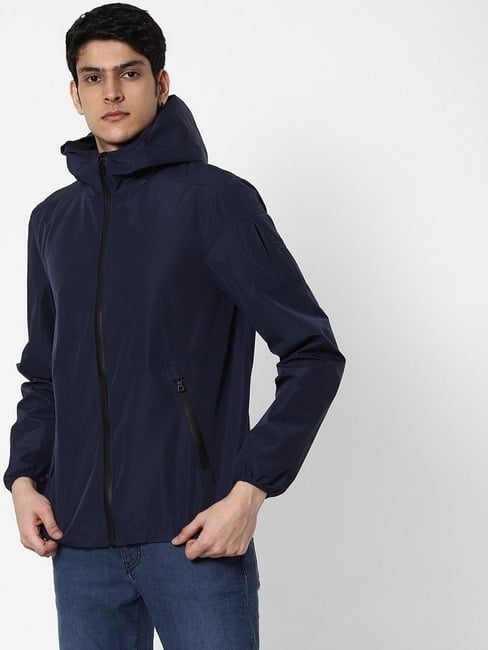 GAS | Turtle-Neck Zip-Front Hooded Jacket
