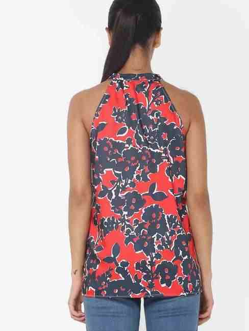 Vanesy Printed Sleeveless Top