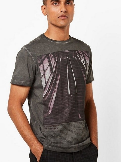 GAS | Graphic Print Slim Fit T-shirt