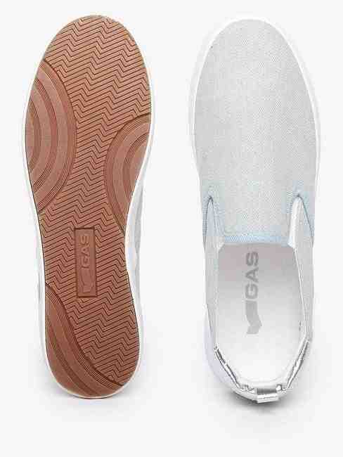 Slip-On Casual Shoes with Elasticated Gussets