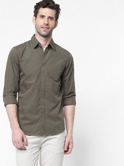 GAS | Printed Shirt with Patch Pocket
