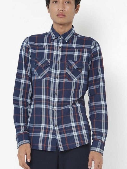 GAS | Kant Checked Shirt with Flap Pockets