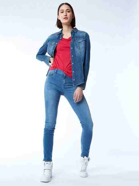 Sumatra Washed Skinny Jeans