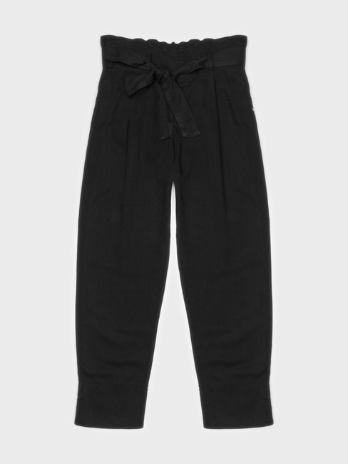 GAS | Jsabela Pleated Pants with Paperbag Waist