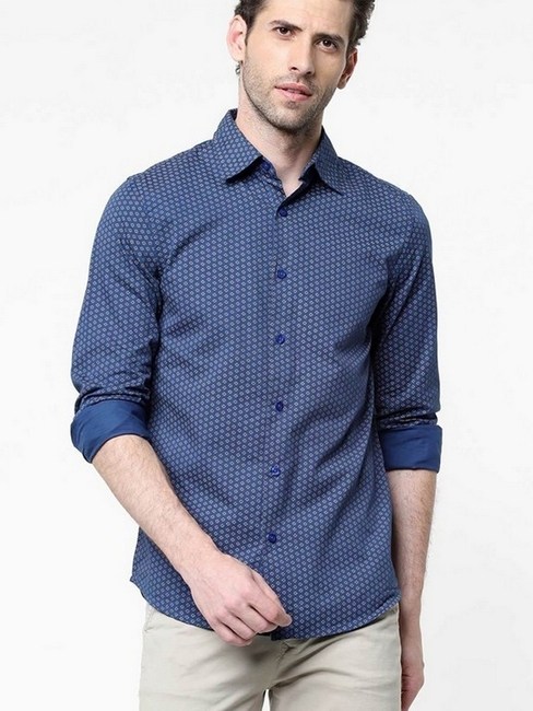 Printed Slim Fit Shirt