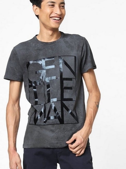 GAS | Scuba Gentle Typographic Print Crew-Neck T-shirt
