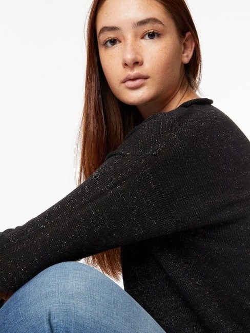 GAS | Speckled Sweatshirt with Drop-Shoulders