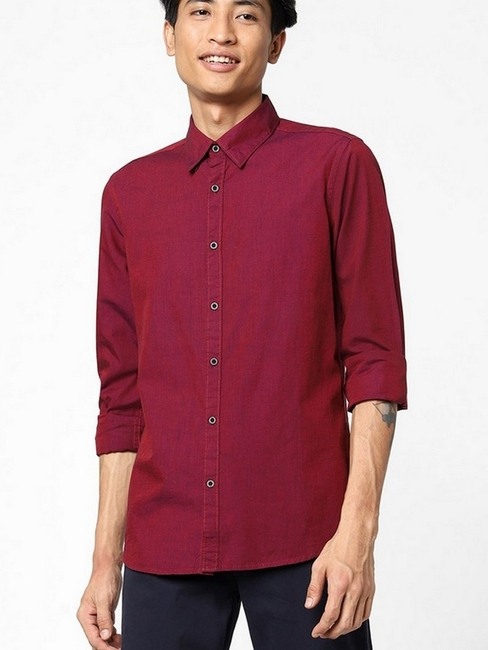 GAS | Andrew Textured Slim Fit Shirt