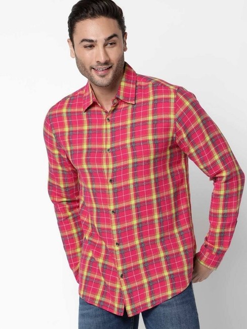 GAS | Sir Det Checked Slim Fit Shirt