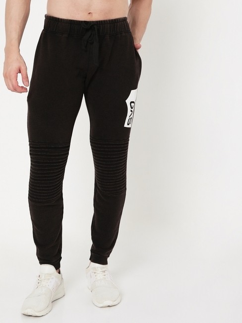 GAS | Cobain Slim Fit Joggers with Biker Panels