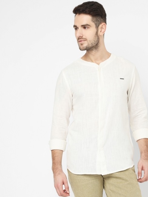 GAS | Slim Fit Shirt with Concealed Placket