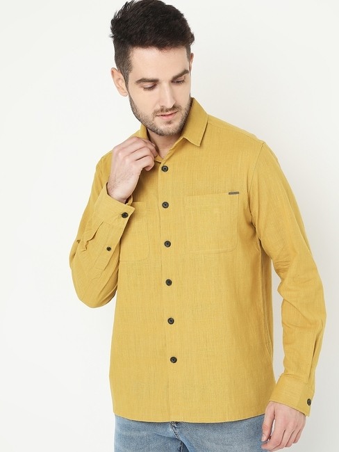 GAS | Slim Fit Shirt with Patch Pockets