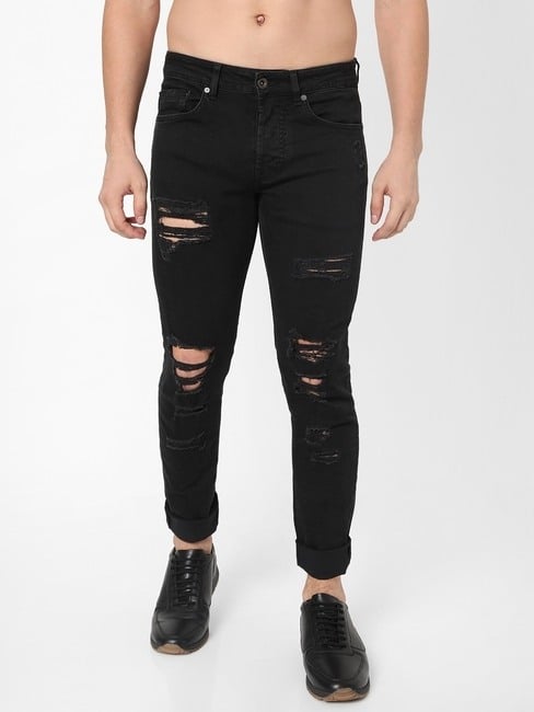 GAS | Slim Fit Distressed Jeans