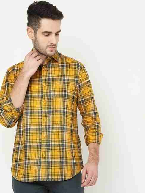 GAS | Checked Slim Fit Shirt