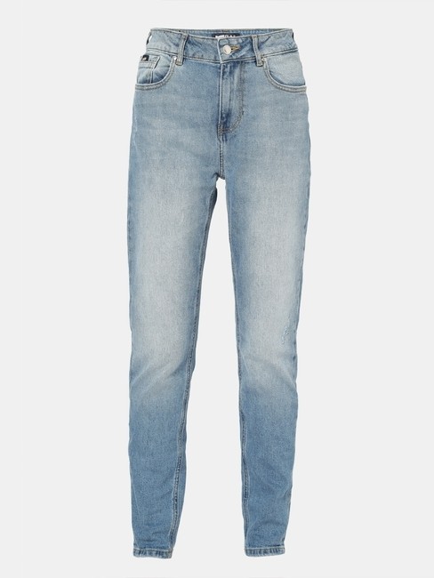 Mid-Wash Regular Fit Jeans