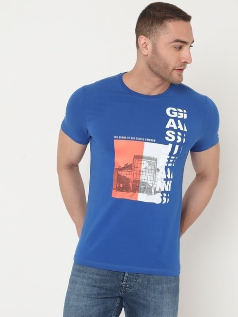 GAS | Graphic Print Crew-Neck T-shirt