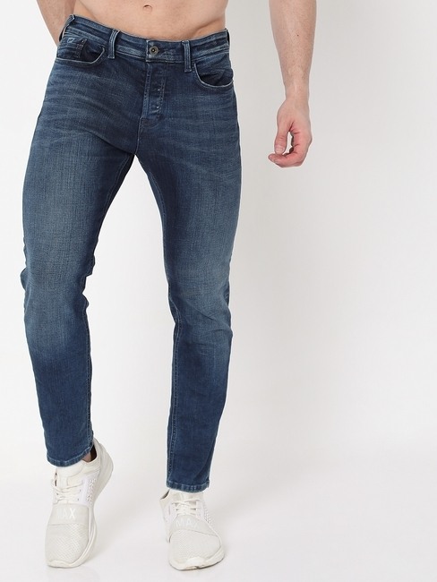 GAS | Washed Tapered Fit Jeans