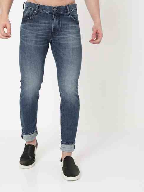 GAS | Mid-Wash Straight Fit Jeans