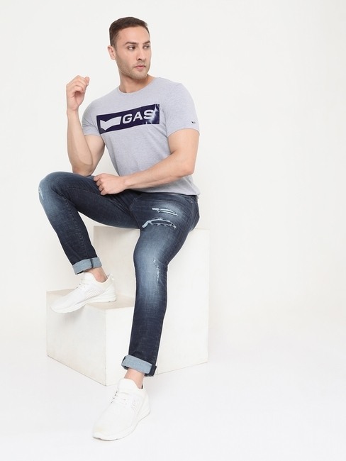 GAS | Scuba Logo Crew-Neck T-shirt