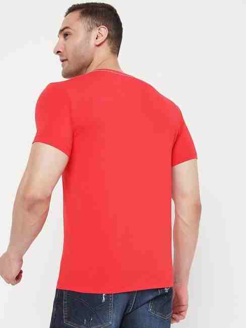 Scuba Line Brand Print Crew-Neck T-shirt