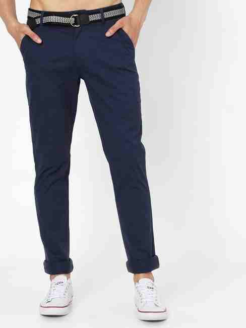 GAS | Albert Slim Fit Flat-Front Trousers