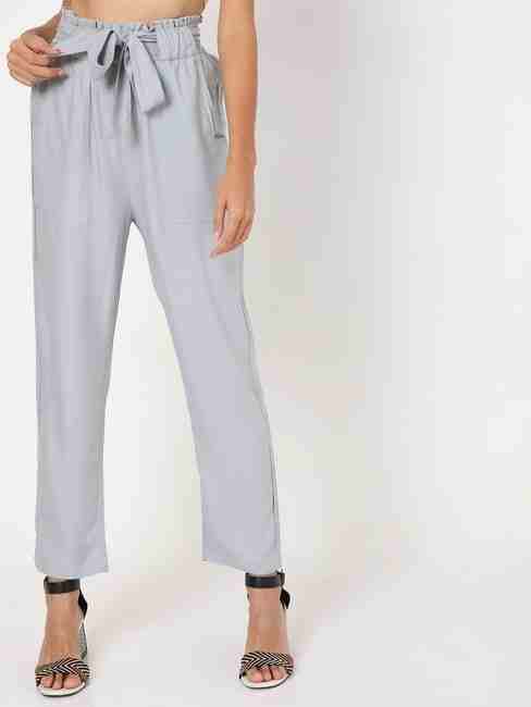 GAS | Paperbag-Waist Trousers with Insert Pockets